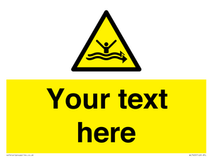 Custom Warning strong currents